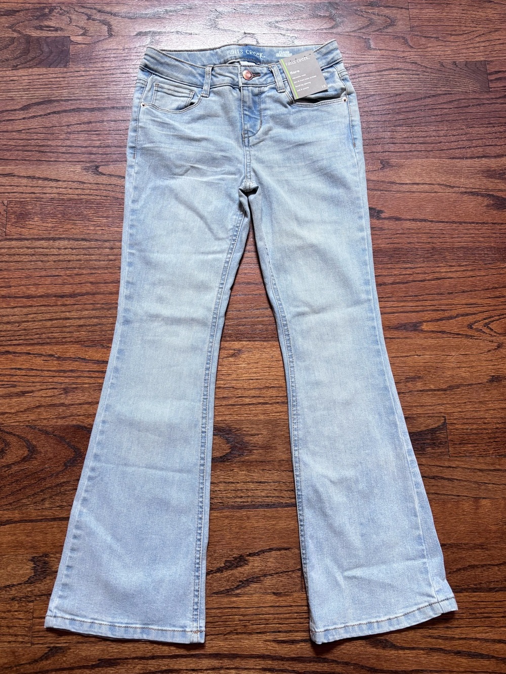 NWT. Light Wash Flared Jeans. Stretchy and comfy for kids!